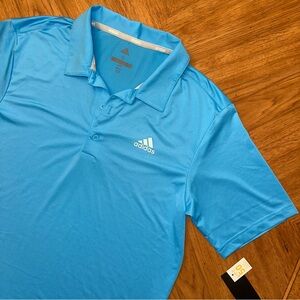 Adidas Polo Golf Men's Size Small Shirt Real Blue NWT